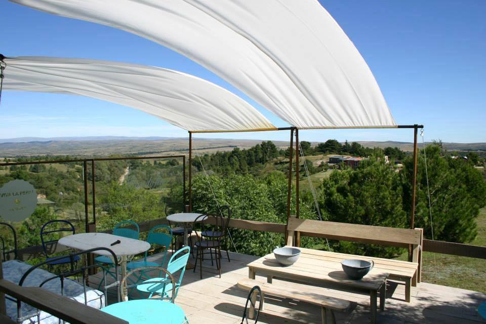 Vista panorámica desde la casa de té Viva La Pepa